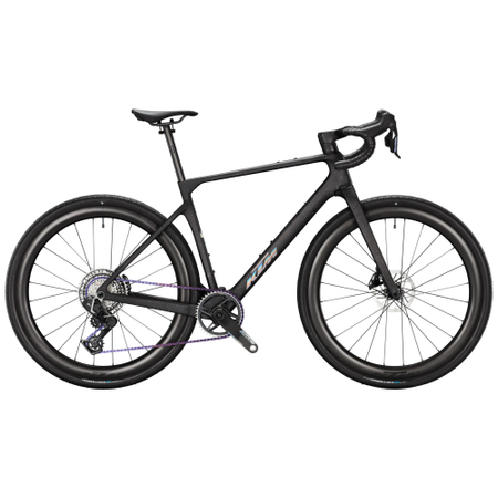 KTM Gravelator Supreme AXS PM purple-stained carbon matt
