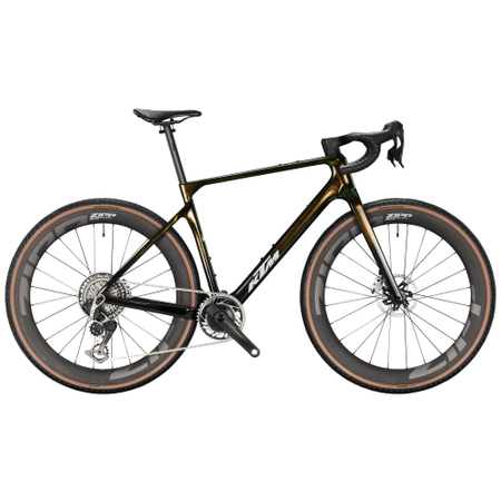 KTM Gravelator Exonic AXS PM carbon crystal teal