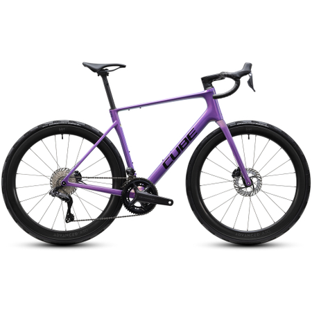 Cube Attain C:62 SLT cosmicpurple´n´black - RH 56 cm