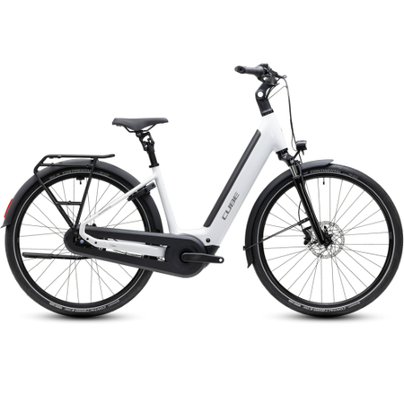 Cube Supreme RT Hybrid Comfort EX 600 metallicwhite´n´reflex Easy Entry