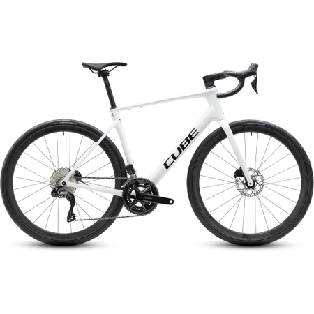 Cube Attain C:62 SLX metallicwhite´n´black