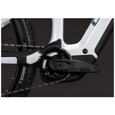 Cube Stereo Hybrid ONE44 HPC Pro 800 metallicwhite´n´blue