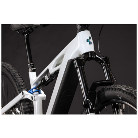 Cube Stereo Hybrid ONE44 HPC Pro 800 metallicwhite´n´blue