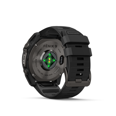 Garmin Fenix 9 schwarz / carbongrau DLC Titan - 51 mm