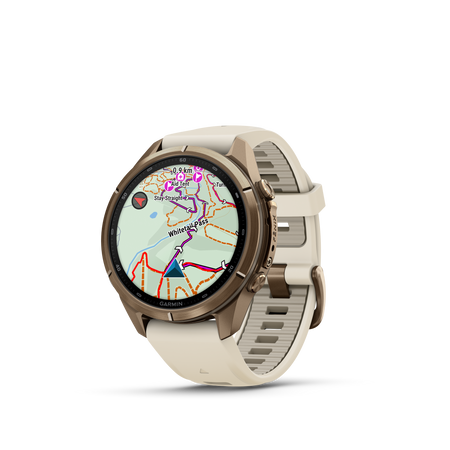 Garmin Fenix 9 Pro inReach autumn gold, titanium cream / French grey, 43 mm