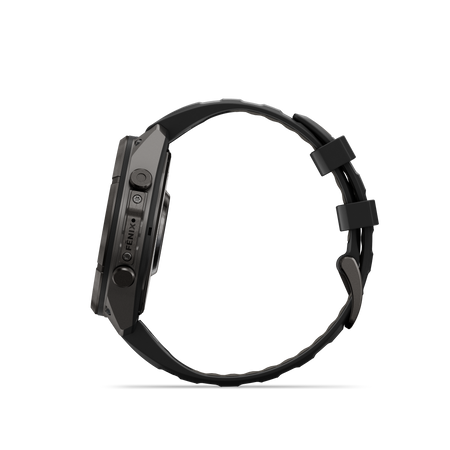 Garmin Fenix 9 Pro inReach carbongrau DLC Titan schwarz / kieselgrau 47 mm