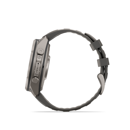 Garmin Fenix 9 Pro inReach Solar Titan kieselgrau / silbergrau 47 mm