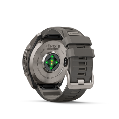 Garmin Fenix 9 Pro inReach Solar Titan kieselgrau / silbergrau 51 mm
