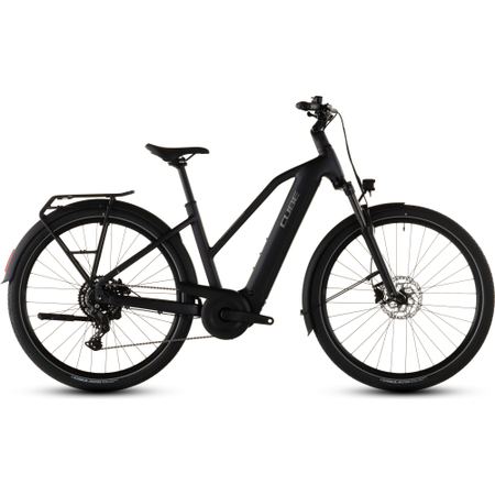 Cube Touring Hybrid ONE 600 coal’n’chrome 2026 Trapeze – RH 50 cm display bike
