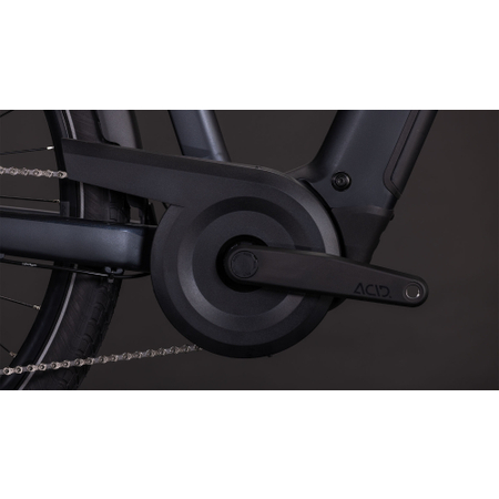Cube Touring Hybrid ONE 600 coal’n’chrome 2026 Trapeze – RH 50 cm display bike