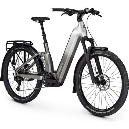 Focus Aventura² FS 6.7 800 Wh nepalsilver / steelgrey Wave - RH-S