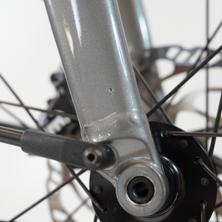 Flyer Tandem 7.83 silver dark cool – RH-S/XL second-hand bike