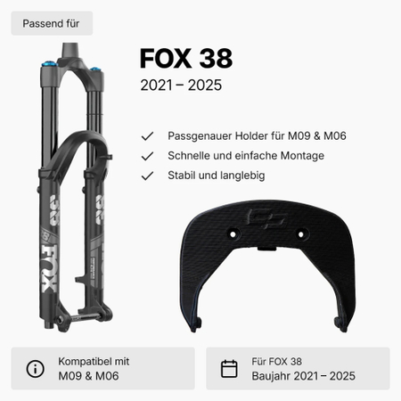 Unleazhed Holder für M09 & M06 für FOX 38 MJ 2021-2025