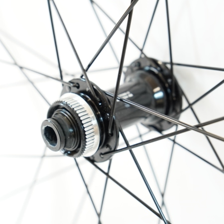BMC PRD23 wheelset with Shimano HG freehub, 23 mm Centre Lock