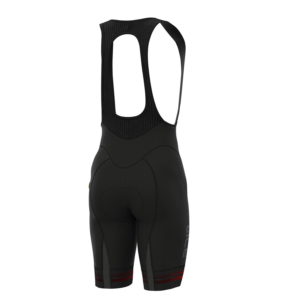 Buy ALE Slide Bibshorts black/red at 