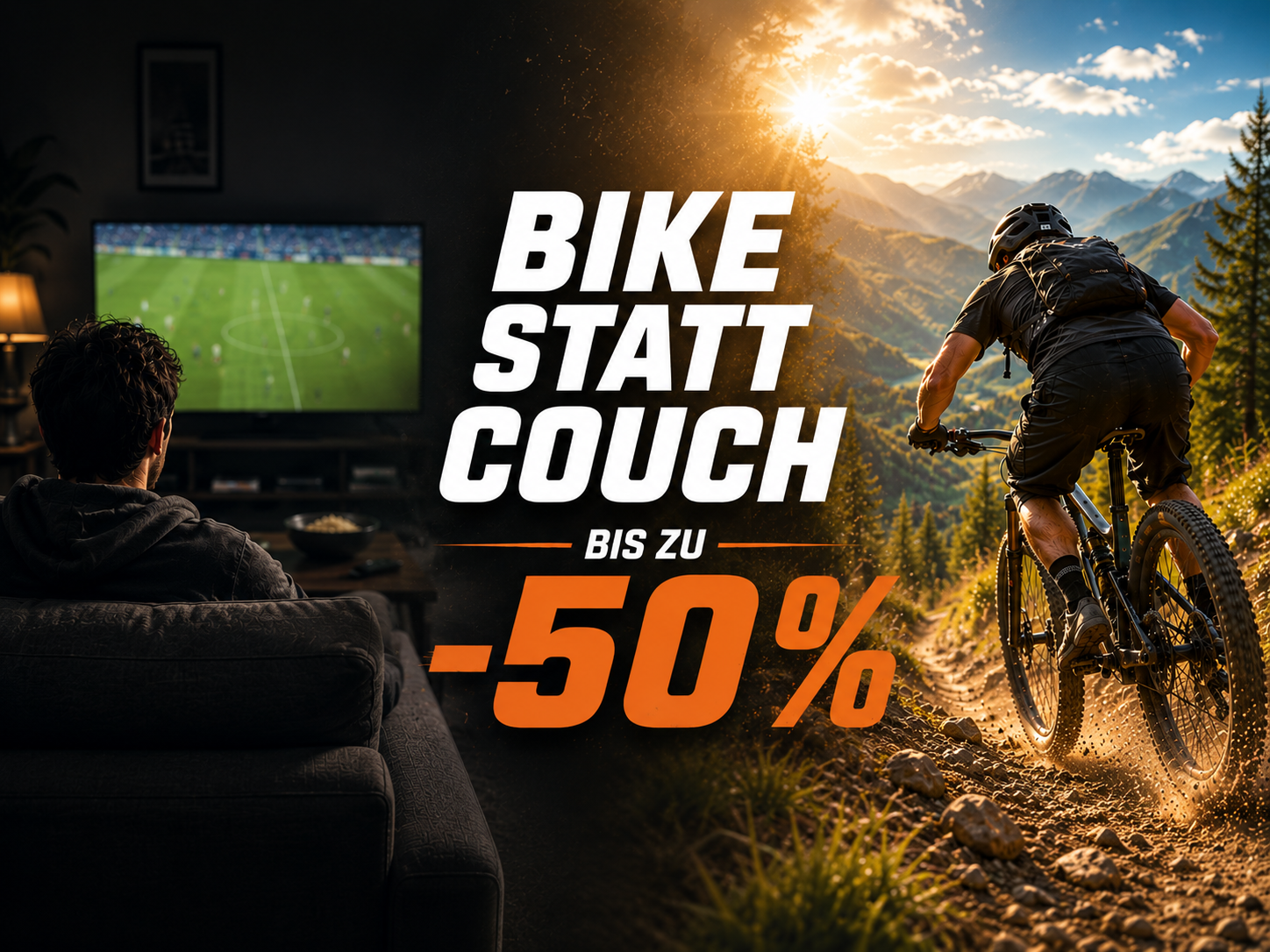 Bike statt Couch – Sommer-Sale bei Fitstore24
