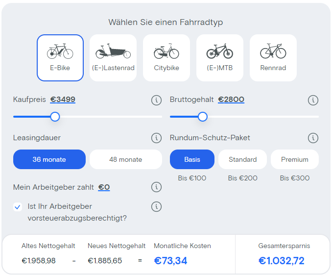 E Bike Leasing Privat Ohne Anzahlung