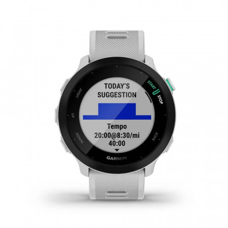 Garmin Forerunner 55 stone white/black 